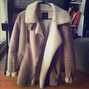 Bershka suede jacket